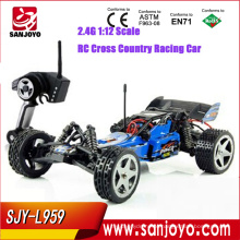 2016 Novo! L959 2.4g 1:12 Escala Off-road Controle Remoto Rc Corrida De Carro Do Motor Gn